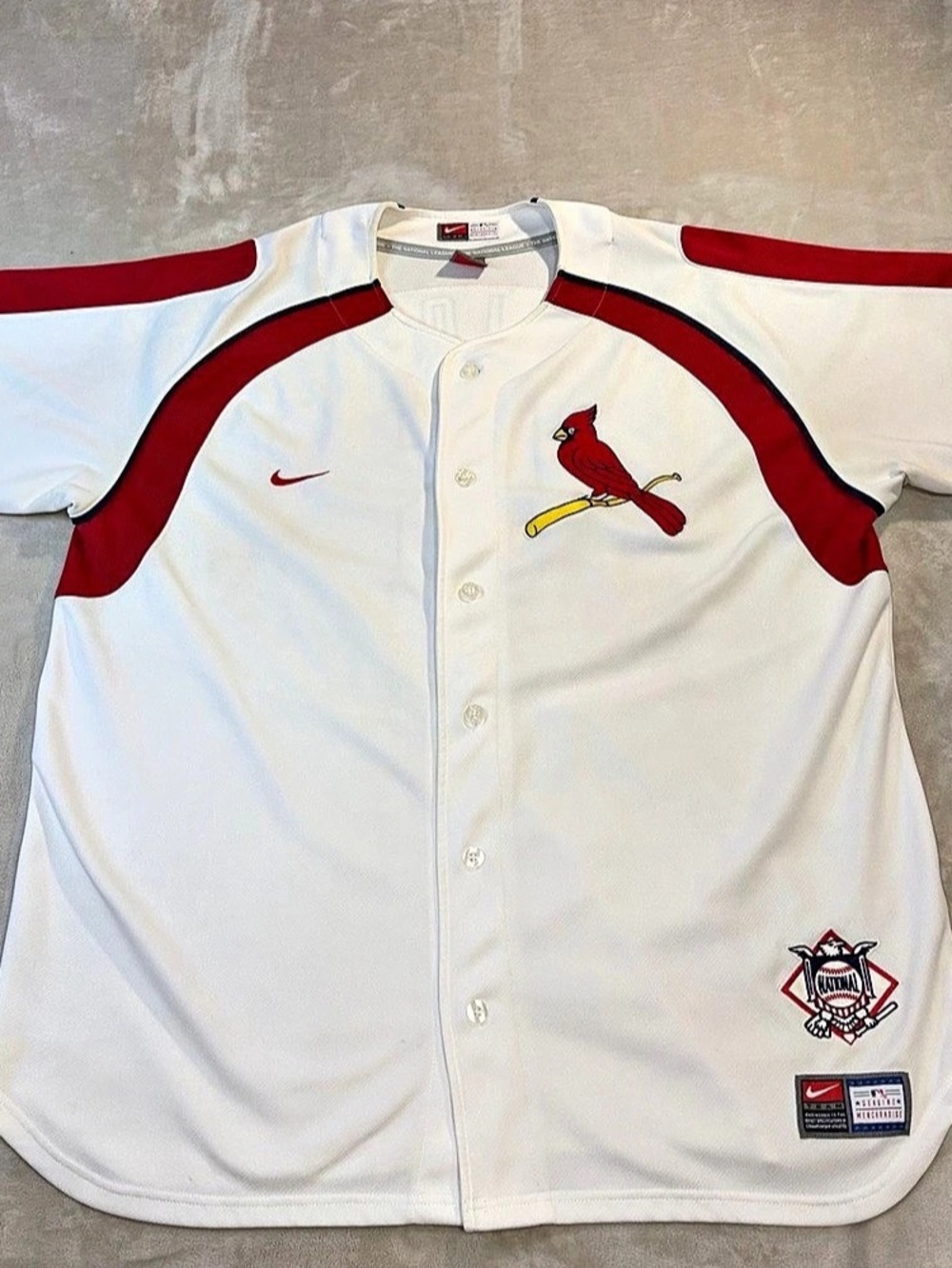 Nike Albert Pujols #5 St. Louis Cardinals jersey Baseball Jersey in White & Red